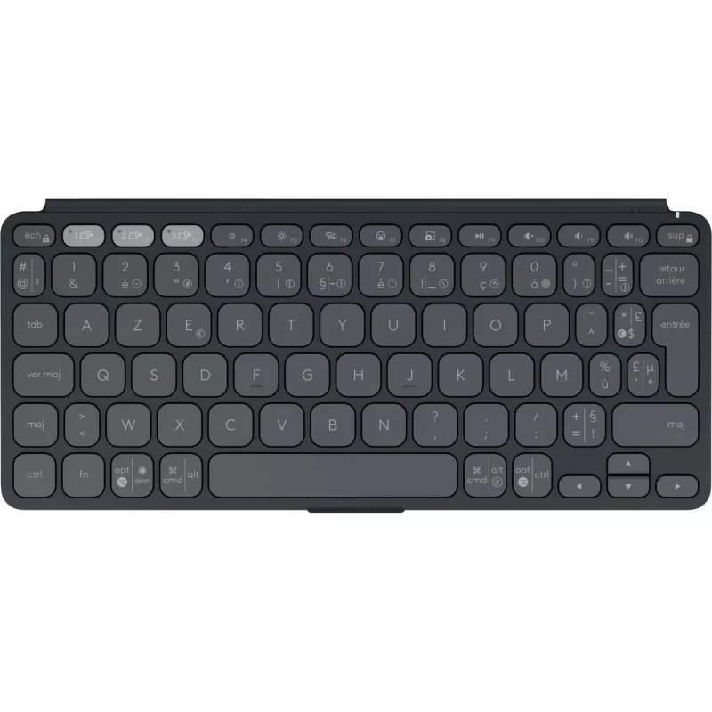 Logitech Keys-To-Go 2 klaviatuur universaalne Bluetooth AZERTY prantsuse grafiit