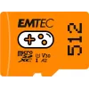 MicroSDXC-kaart Emtec Gaming 512 GB