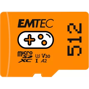 MicroSDXC-kaart Emtec Gaming 512 GB