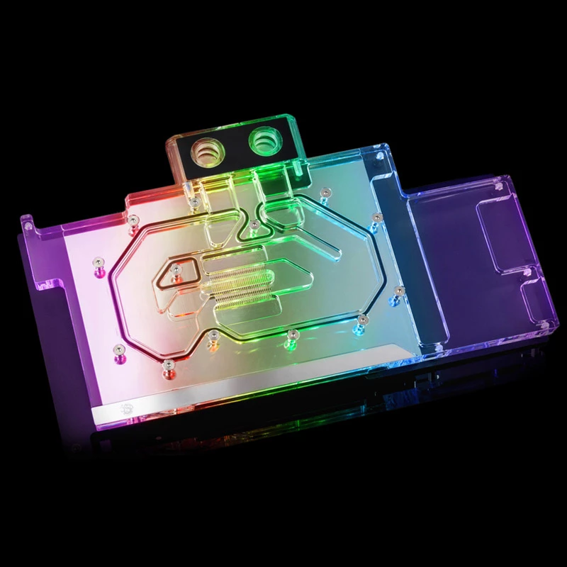 Bitspower International Bitspower BP-VG3080AST - Läbipaistev - vesiplokk - Vedelik - akrüül - Vask - Nikkel - ASUS ROG Strix GeForce RTX 3080 - 153 mm