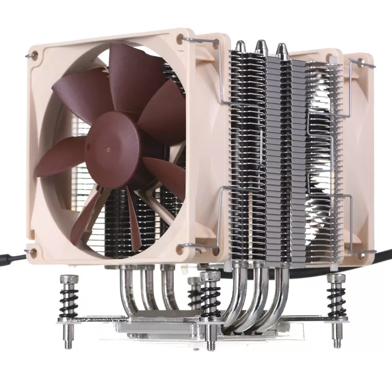 Protsessorijahuti Noctua NH-U9DX i4, alumiiniumist jahutusradiaator kahe 92 mm ventilaatoriga, kõrgus 125 mm, LGA 2011-v3 jaoks