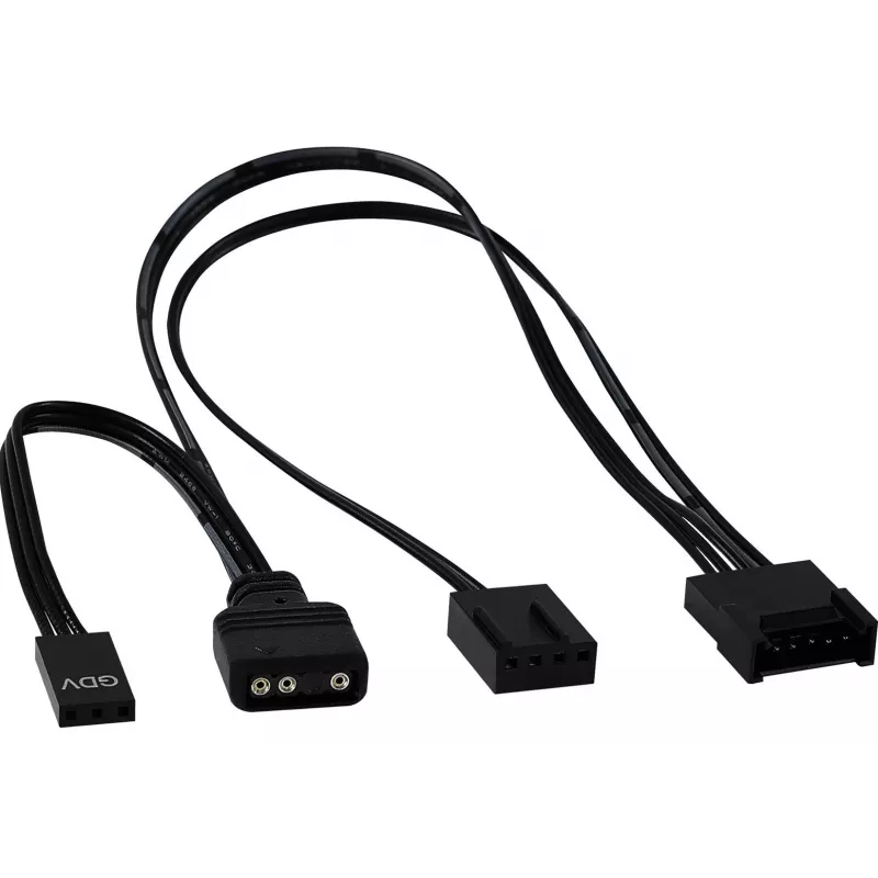 AEROCOOL 120 mm korpuse ventilaator Saturn 12F ARGB, 120x25 mm, 12 V, PWM, 1000 p/min, 35,8 CFM, 19,6 dB