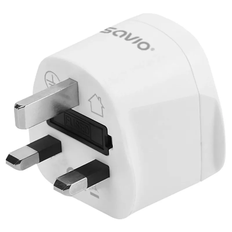 Savio AP-05 toiteadapter/muundur Siseruumides 2500 W Valge