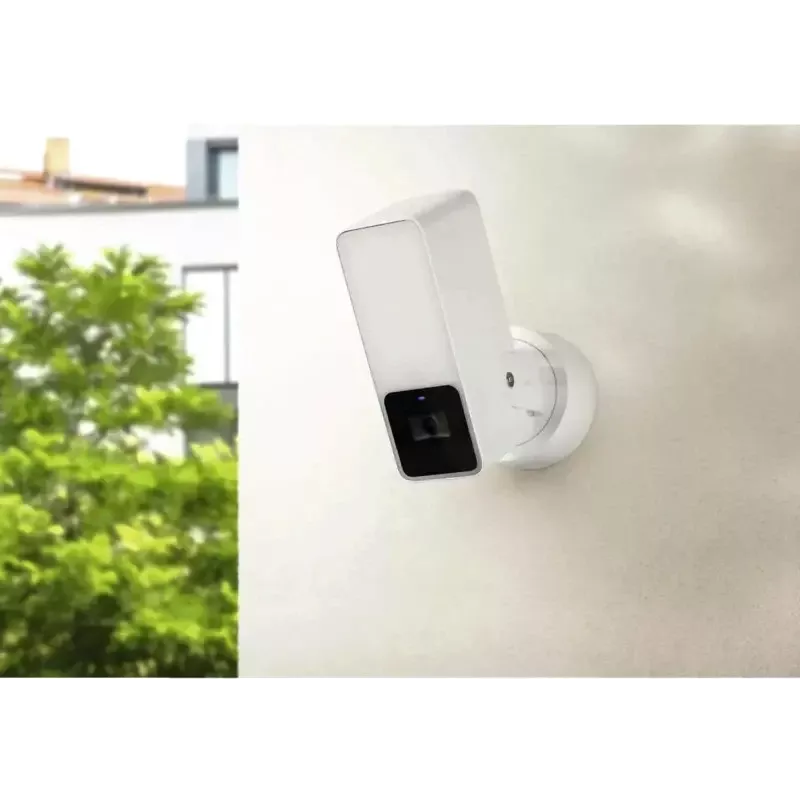 Välis-IP-kaamera Eve Systems GmbH Eve Outdoor Cam liikumisanduriga, valge