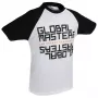 Global Masters T-särk GM Text - Valge (M)