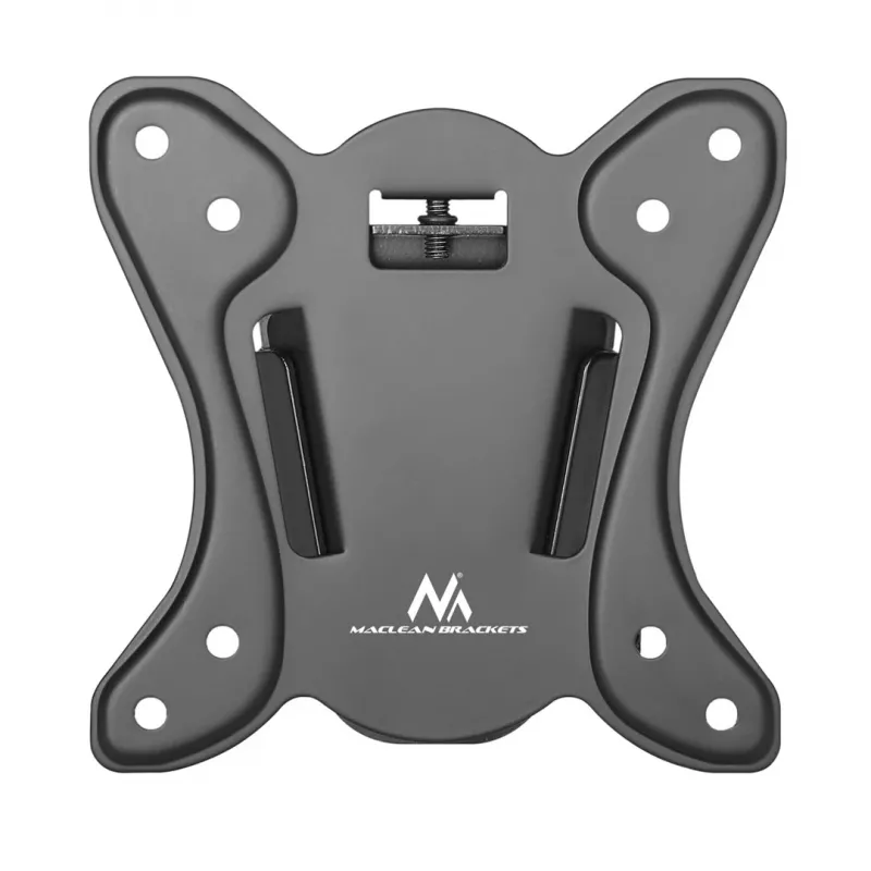 TV seinakinnitus MACLEAN MC-715A 13–27-tollistele teleritele, VESA kuni 100x100 mm, max koormus 25 kg, must