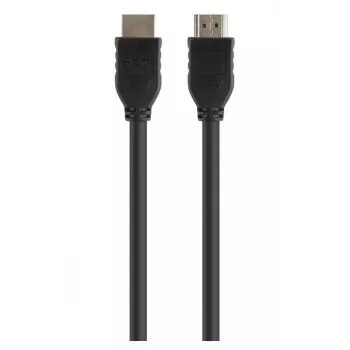 Belkin Standard - HDMI-kaabel - HDMI (M) kuni HDMI (M) - 3 m - topeltisolatsioon - must - 4K tugi