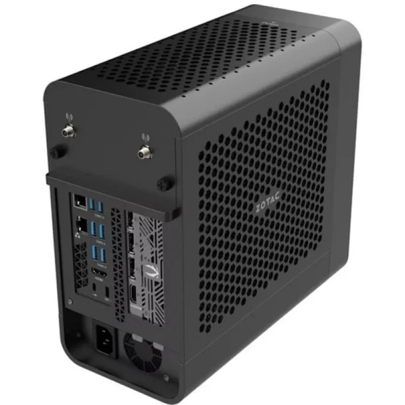 ZOTAC ZBOX MAGNUS ONE EU275070C, Mini-Tower, arvuti paljasüsteem, DDR5-SDRAM, PCI Express, Serial ATA III, Wi-Fi 7 (802.11be), 500 W