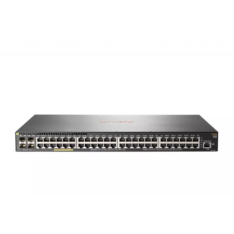HPE Aruba Networking 2930F 48G PoE+ 4SFP+ - kommutaator - L3 - hallatav - 48 x 10/100/1000 (PoE+)
