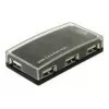 USB-jaotur DeLOCK 4 porti väline USB 2.0 480 Mbit/s