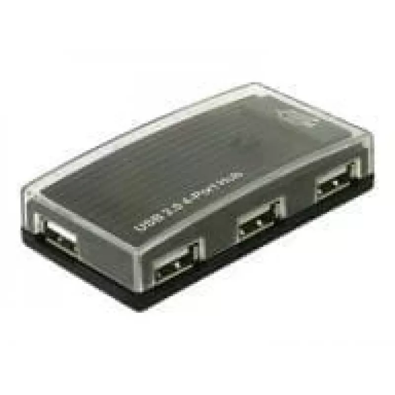USB-jaotur DeLOCK 4 porti väline USB 2.0 480 Mbit/s