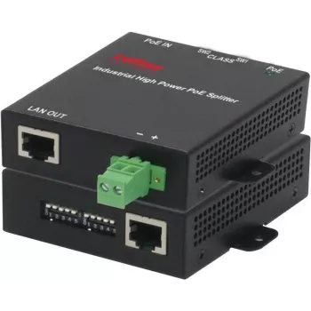 ROLINE 21.13.1173 - Gigabit Ethernet - 10,100,1000 Mbit/s - IEEE 802.3af,IEEE 802.3at - Cat5,Cat6 - Must - Ülevool - Ülekuumenemine - Lühis - Alapinge (21.13.1173)