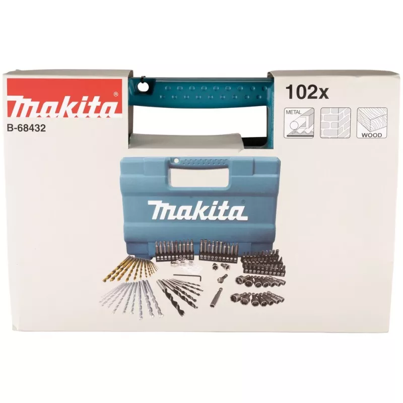 Puuriterade ja otsakute komplekt B-68432 (102-osaline)