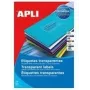 Läbipaistvad ilmastikukindlad sildid agipa 119027 63,5 x 38,1 mm (rullis)