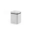 Aroomidifuusor Stylies ELARA/Valge — aurustav, kuni 25 m² ruumidele, 2 h taimer, AC/patarei/USB, 1,3 W, 74×74×100 mm
