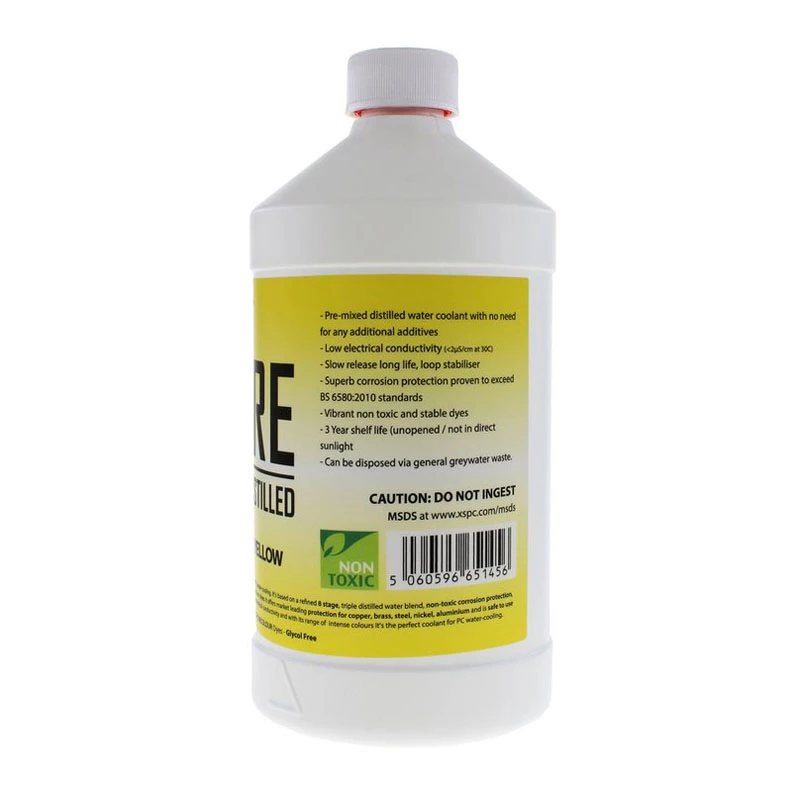 XSPC Pure Coolant, 1 liiter - gelb, UV