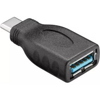 USB 3.0 SuperSpeed adapter, must - USB-C isane > USB 3.0 emane (Tüüp A)