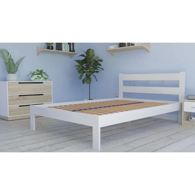 Elastne voodiraami sisuosa top e shop STELAZ 140 madratsile 140×200, puit, 1400×2000 mm