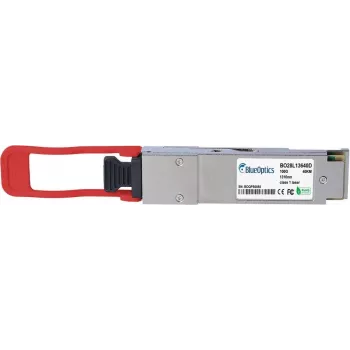 BlueOptics QSFP28 100GBASE-ER4 ühemoodiline LC-Duplex transiiver, 4×1296–1309nm WDM, 40 km, DDM, 0–70°C