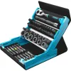 Bit set Hazet 2200SC-2, 1/4 inch drive, 32 pieces