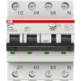 ABB RCBO lüliti DS203NCA-C32/03P+N DS203NC C32 A30 - miniatuurne kaitselüliti - 55°C-55°C (2CSR256140R1324)