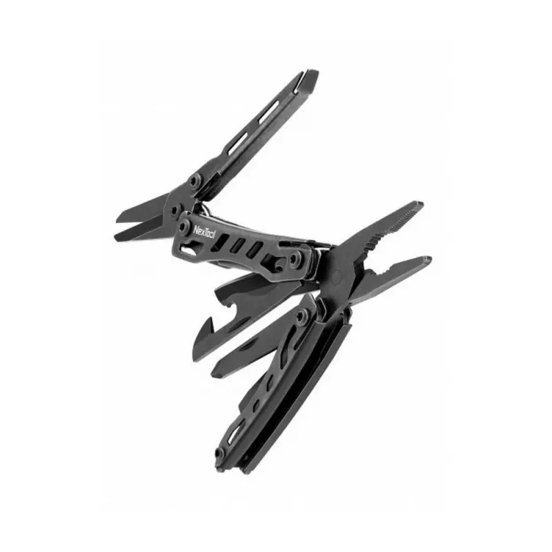 Multitööriist Nextool Mini FLAGSHIP NE20122 — 10-in-1 kompaktne roostevabast terasest multitööriist, must, 67×27×17 mm, 83 g
