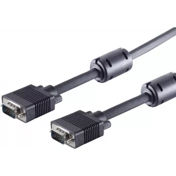 Monitorikaabel ShiverPeaks 78056-30 S‑VGA 30 m varjestatud 2×15‑kontaktiga