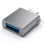 Satechi USB-C adapter USB 3.0-le Space Gray – üllas disain ja kõrge kvaliteet – kompaktne disain – – – (179979)