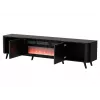 TV-kapp Cama Meble Volare 200 x 39 x 49 cm, must/san sebastian kaminaga