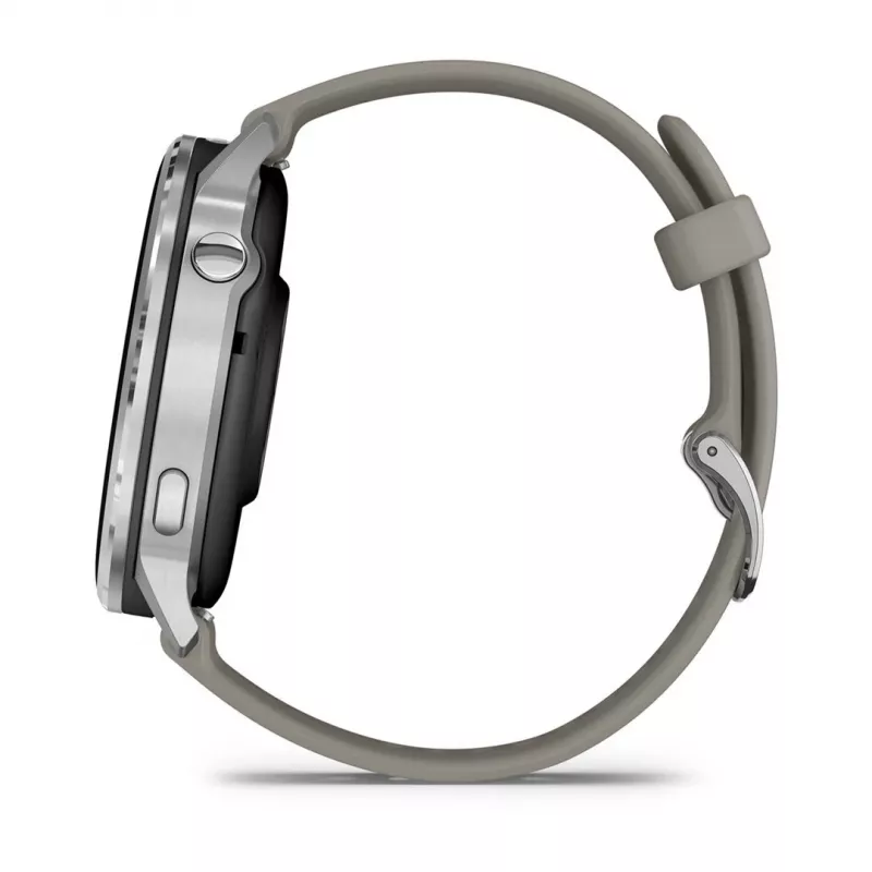 Nutikell Garmin Venu 4 1.4 tolli AMOLED GPS Wi-Fi 45mm hõbedane