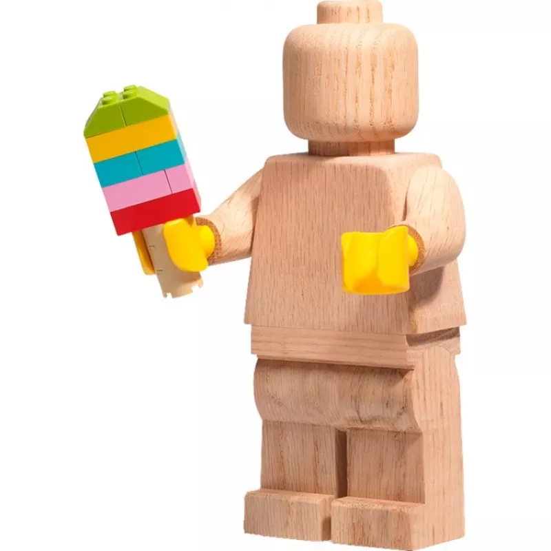 LEGO Puidust Minifiguur, kaunistus Puit