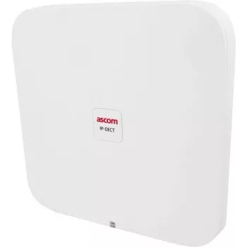 ASCOM IPBS3-A5 – IP DECT pääsupunkt (4 kanaliga | DECT GAP/CAP raadioliides | sisemine antenn) – valge (IPBS3-A5)