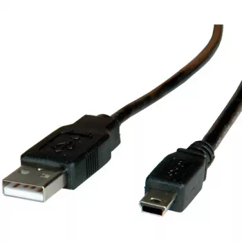 ROLINE USB 2.0 kaabel, Type A - 5-Pin Mini 1,8m (11.02.8719)