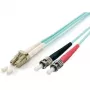 Equip LC/ST fiiberoptiline ühenduskaabel, OM3, 1m, 1 m, OM3, LC, ST