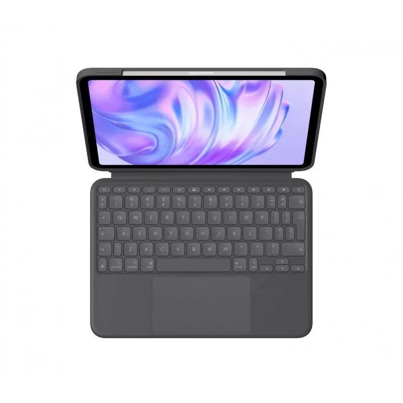 Logitech Combo Touch klaviatuur QWERTY US International puuteplaat grafiit