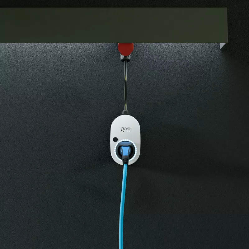 Go-e CH-04-22-01 Toiteadapter Valge