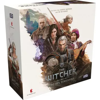 Lauamäng Asmodee The Witcher: Pfad des Schicksals Deluxe Edition – lauaplaani-/strateegiamäng