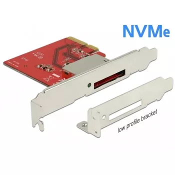 DeLOCK PCI Express > 1x väline CFexpress pesa - Kaardilugeja (CF) - PCI Express x4 3.0 (91748)