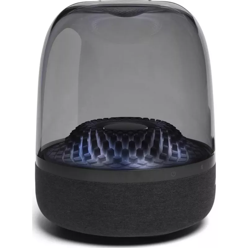 Kaasaskantav juhtmevaba kõlar Harman/Kardon Aura Studio 4 — 100 W, 3 draiverit, 45–20000 Hz, must/läbipaistev