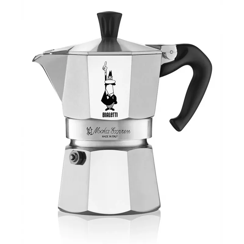 Bialetti Moka Express Moka pott 0,23 L Alumiinium