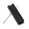 Õhkjahutus SAVIO M.2 NVMe 2280 AK-60 must jahutusradiaator 22x80 mm SSD-le