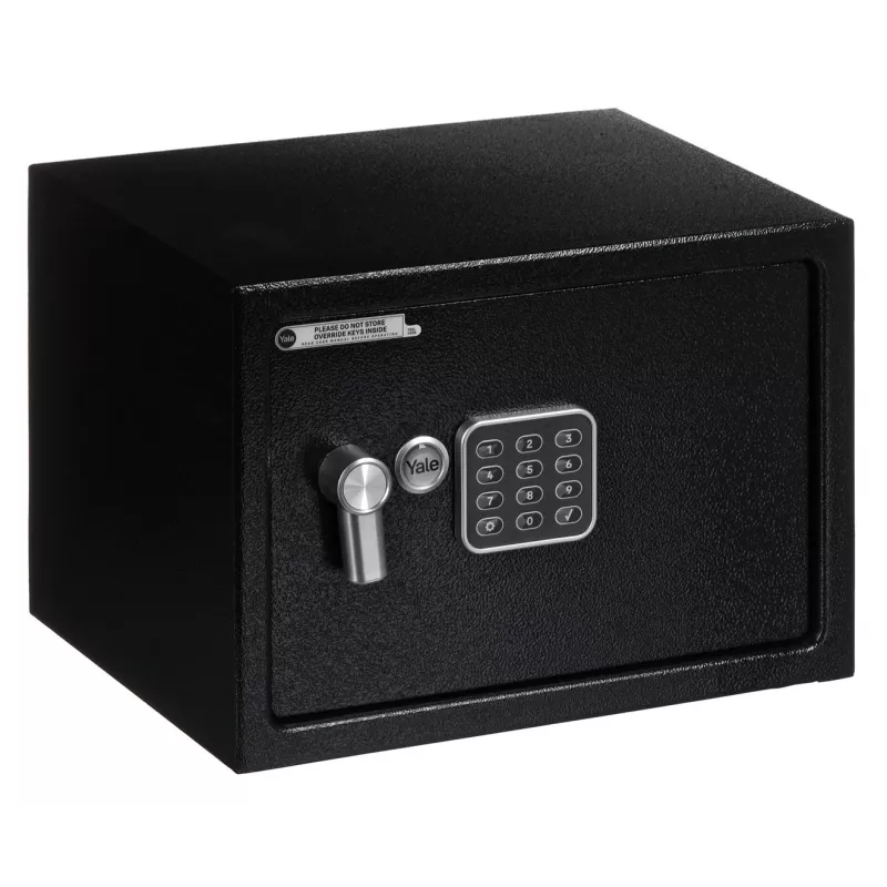 Yale YSV/250/DB2 eraldiseisev seif 16,3 l terasest must