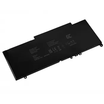 Aku roheline Cell DE102V3 DELL Latitude E5250 E5450 E5550 jaoks, 7,6 V 6200 mAh LiPo, must