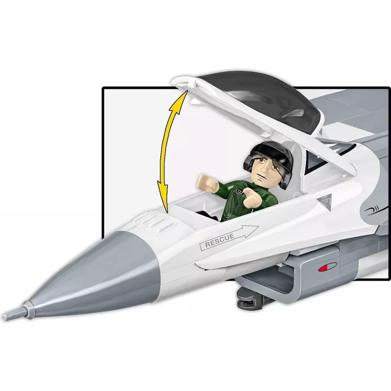 Ehituskomplekt Cobi F-16C Fighting Falcon — 463 tk, mudeli ehituskomplekt