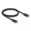 USB-kaabel DeLOCK 83720 USB 3.2 Gen 2 1m USB C Must