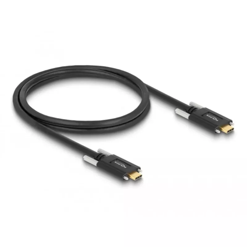 USB-kaabel DeLOCK 83720 USB 3.2 Gen 2 1m USB C Must