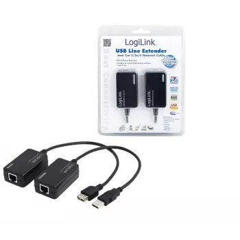 LogiLink® UA0021D liinipikendus USB üle CAT5/6 kuni 60 m