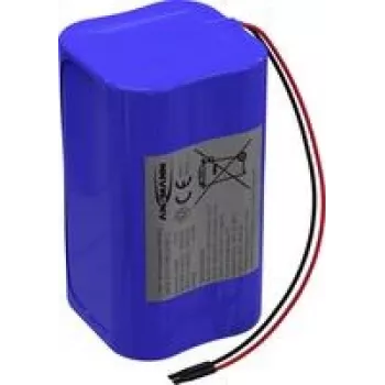 Ansmann 2S2P akupakk 4x 18650 kaabel Li-Ion 7,2 V 6700 mAh (2447-3049-40)