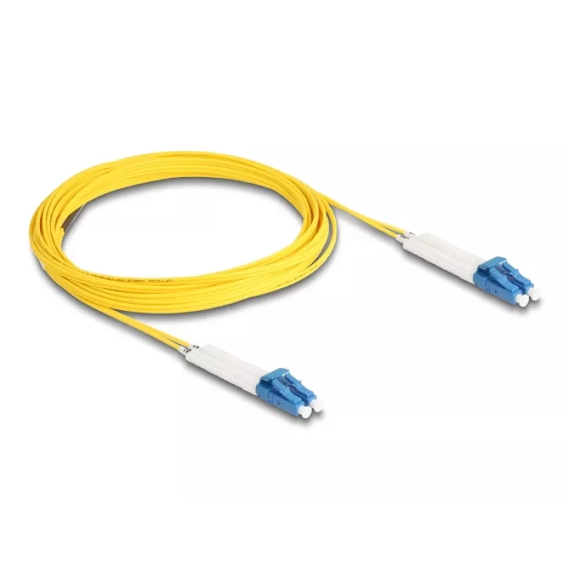 Optiline kiudkaabel DeLOCK 88073 LC Duplex - LC Duplex OS2 5m