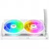 Kõik-ühes vedelikjahutusega protsessorijahuti THERMALTAKE TH240-S V3 ARGB Sync Snow Edition, 240 mm radiaator